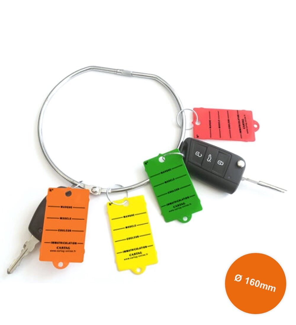 Anneau porte cl� / Anneau multi usage � 160 mm, fermeture a vis