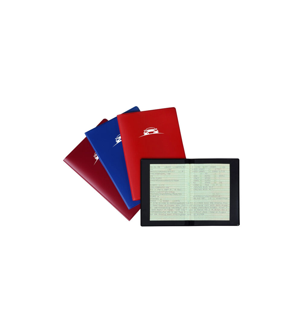  Pochette en PVC �&nbsp;deux compartiments - avec personnalisation publicitaire  Image 2