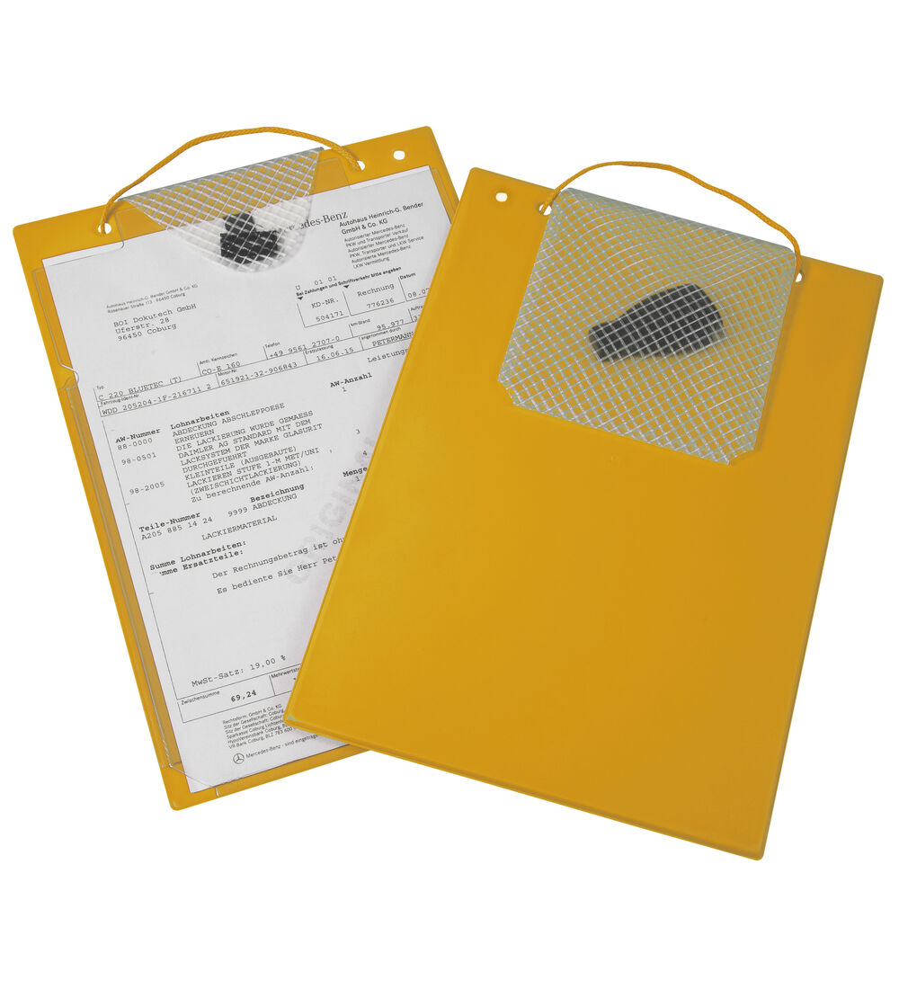 Porte-documents TURBO - DIN A4 - Souflet tirable, jusqu' 30 mm - Excellente qualit de finition, fermeture  velcro Image 2