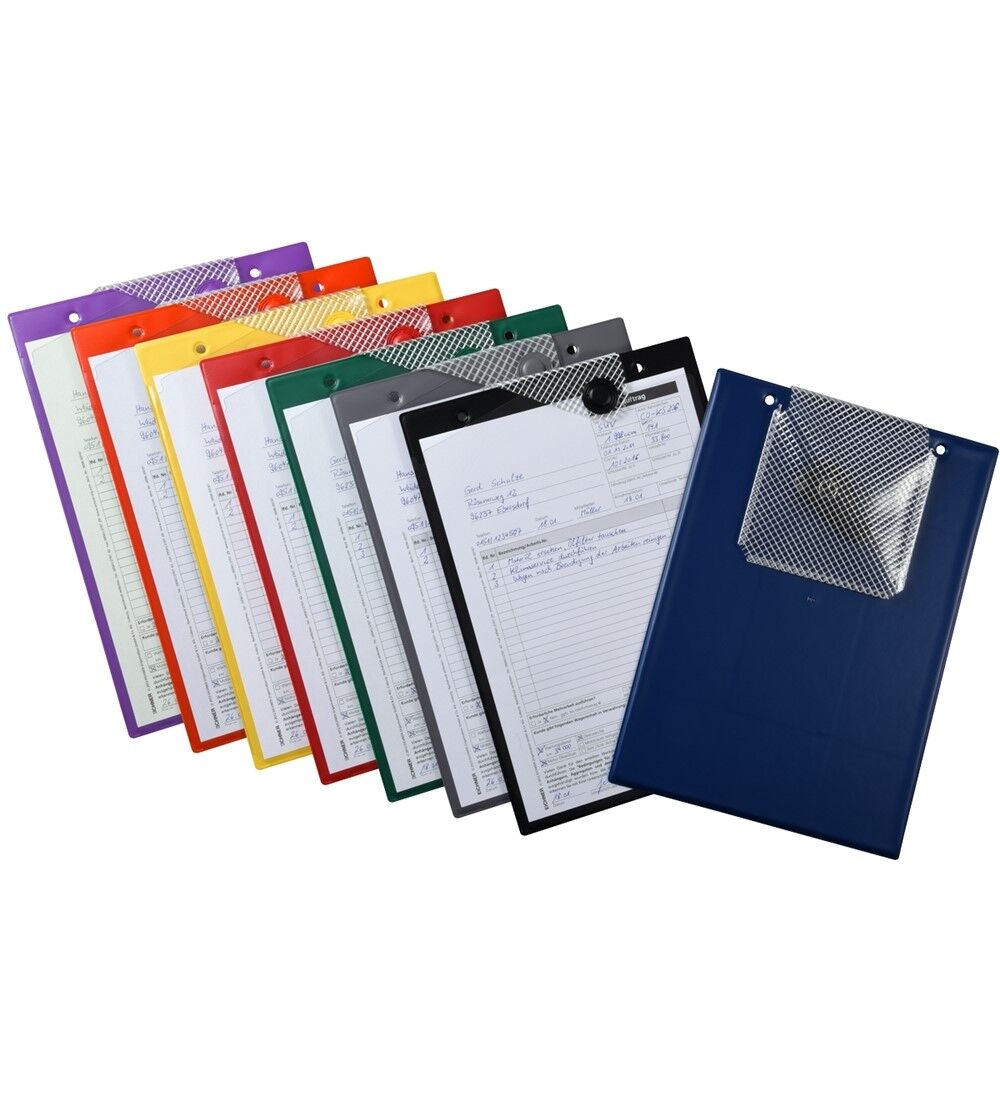 Porte-documents MAGNETIQUES - DIN A4, fabrication robuste avec compartiment  cl renforc et fermeture magntique Image 2