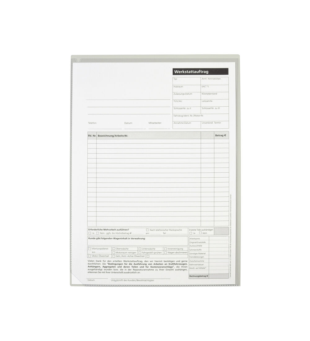 Porte-documents DIN A4 light, version économique sans pochette porte-clés. Image 2