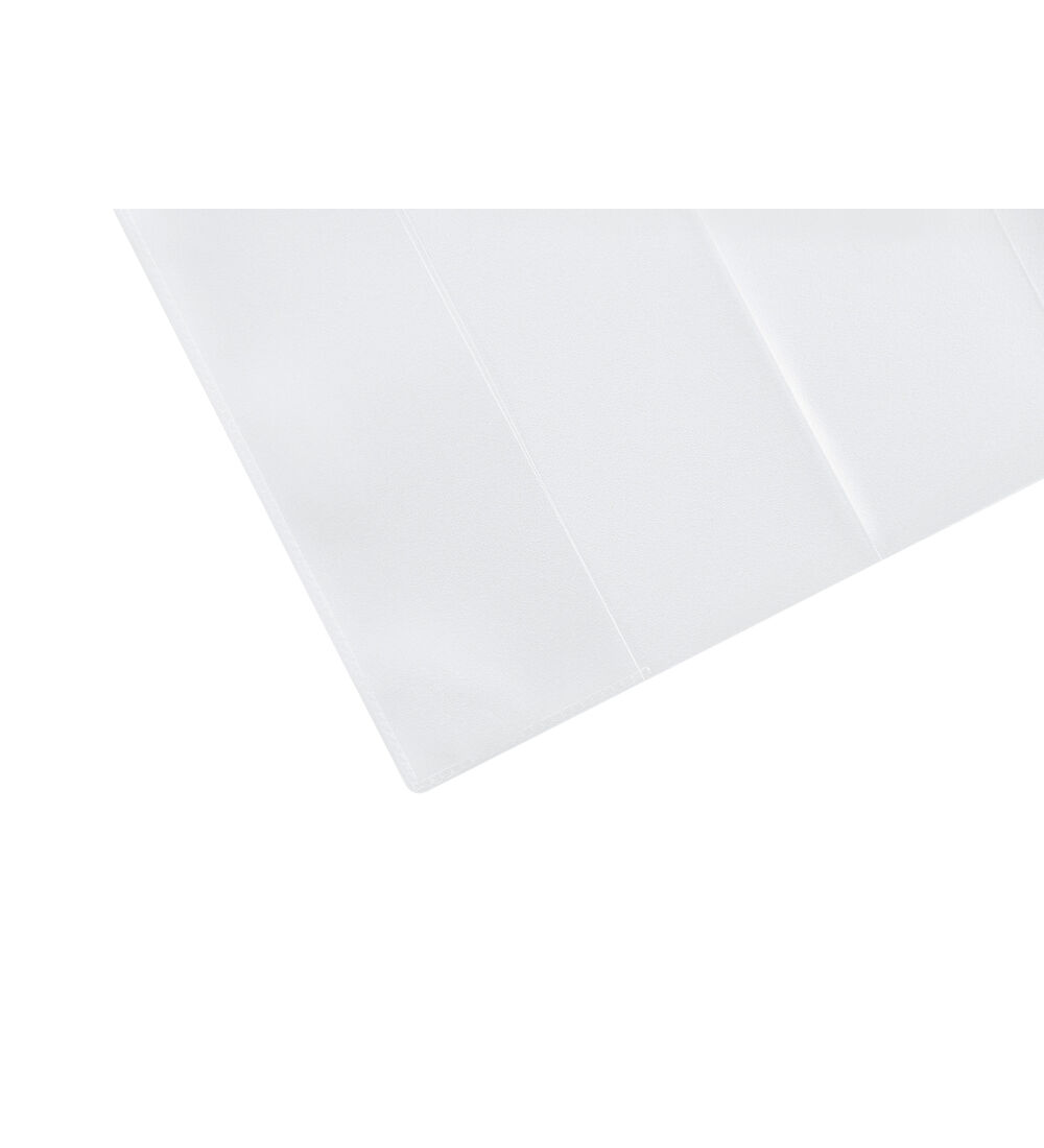 Housse de protection transparente PP - PU á 10 pièces - convient pour documents type carte de vaccination Image 2