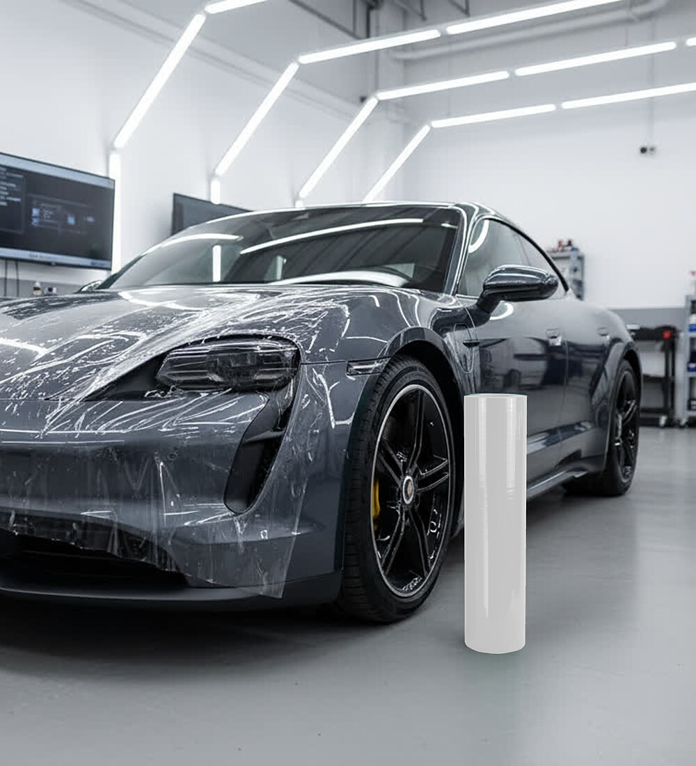 Film protecteur autocollant 0,6 x 50 m, transparent Image 2