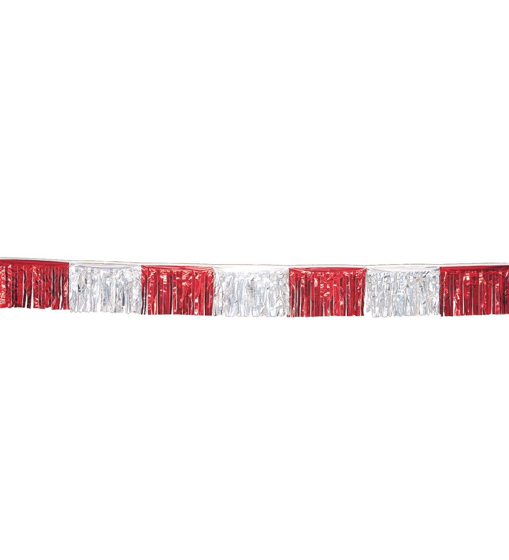 Guirlandes hollywoodiennes- rouge,argent