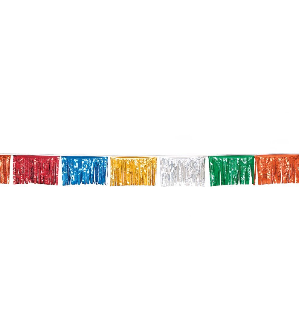 Guirlandes hollywoodiennes - rouge, bleu, dor, argent, vert, orange
