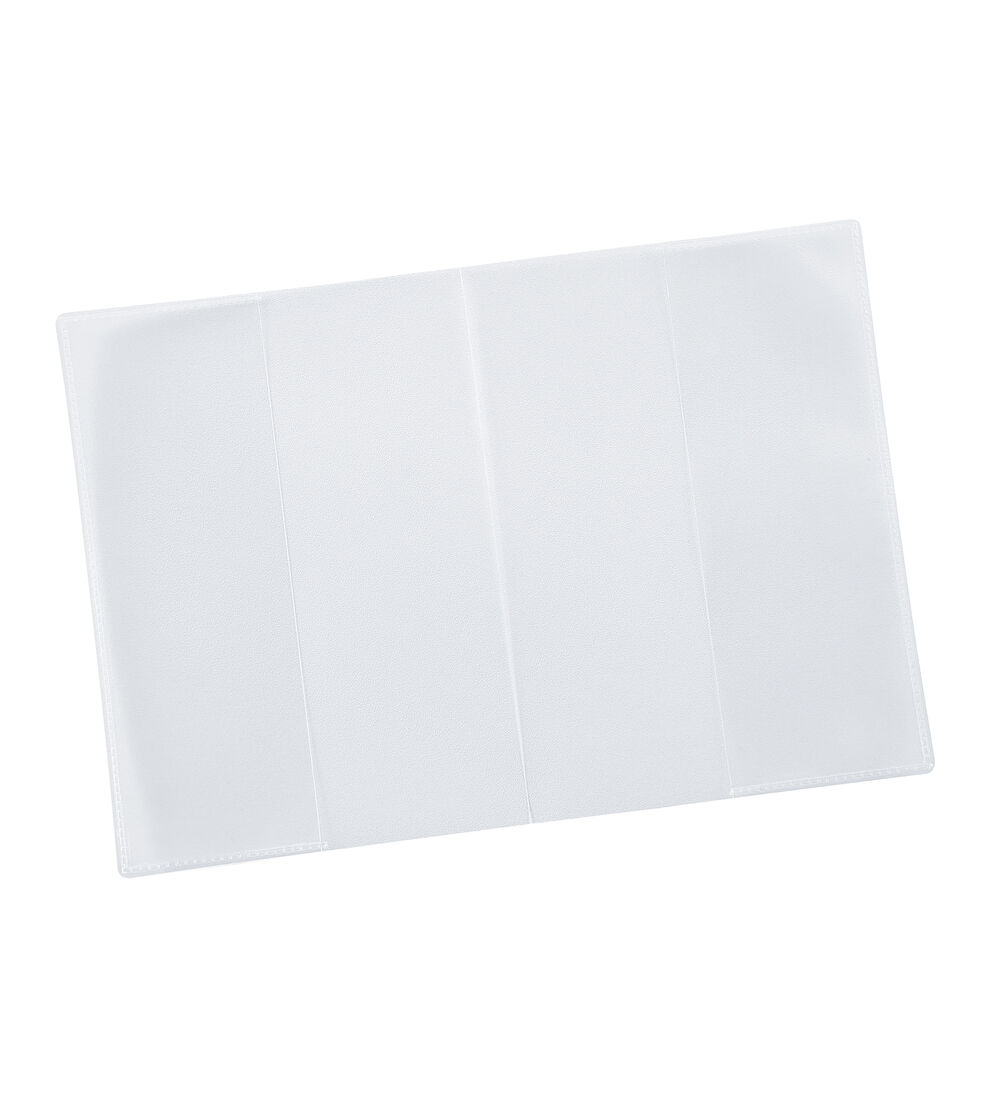 Housse de protection transparente PP - PU á 10 pièces - convient pour documents type carte de vaccination