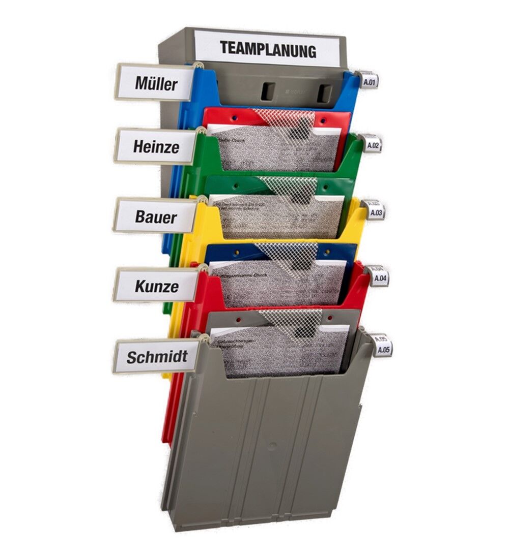 Kit de tri mural pour porte-documents A4