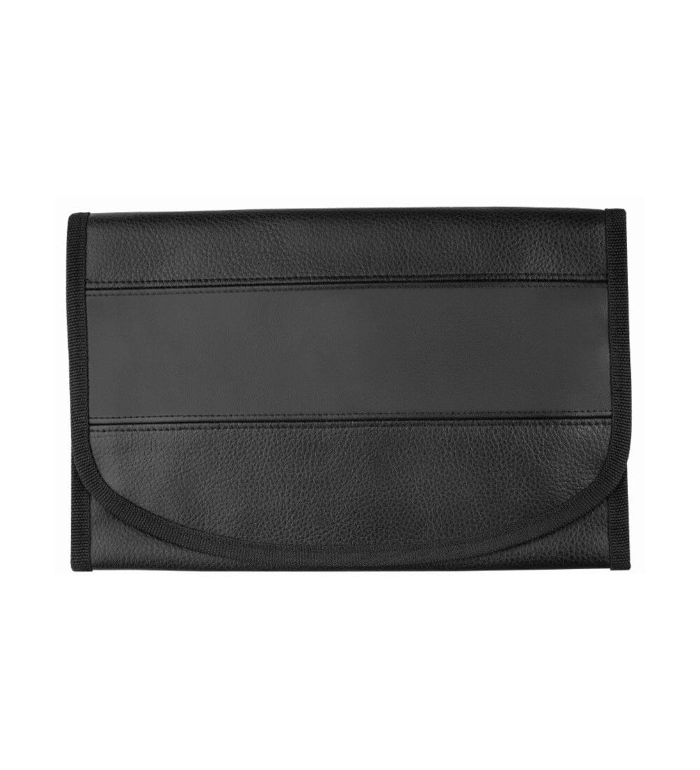 Pochette porte-papier voiture en simili-cuir raffin