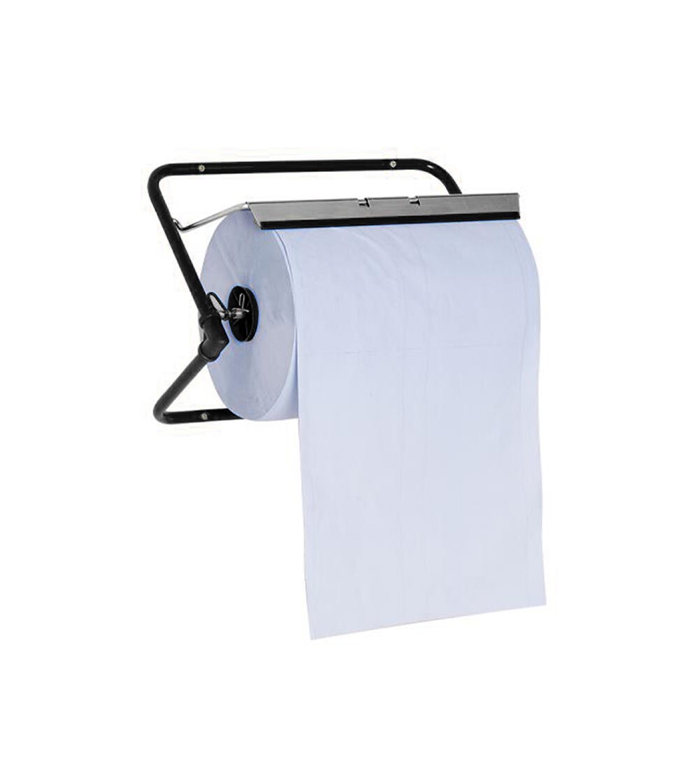 Support mural  roulettes pour papier absorbant