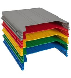 Casier de rangement - systme de tri mural pour porte-documents A4