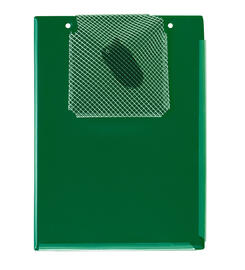 Porte-documents CLASSIC - DIN A4, fabrication robuste; compartiment à clé renforcé, soudure des rabats et fermeture velcro