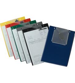 Porte-documents CLASSIC - DIN A4, fabrication robuste; compartiment  cl renforc, soudure des rabats et fermeture velcro