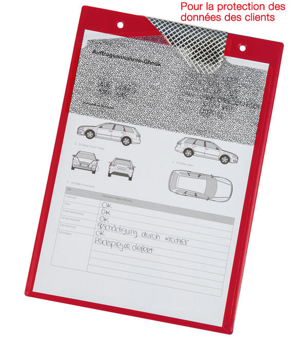  Porte-documents - PROTECTION - DIN A4 avec champ de vision pixlis 