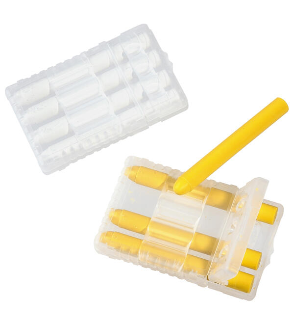  Set de recharge craie pour pneu - 4 mines de rechange 