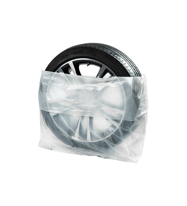 Sacs de roues non imprimsTaille unique- XL, 100 pices sur rouleau 